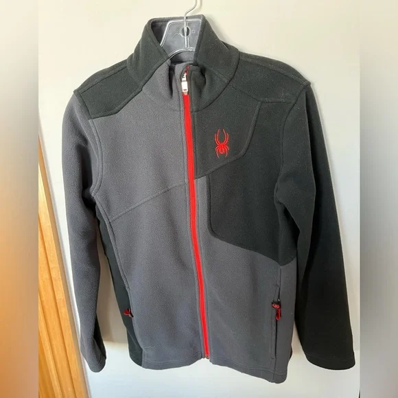 Spyder Fleece Jacket Zip Up - Picture 1 of 3
